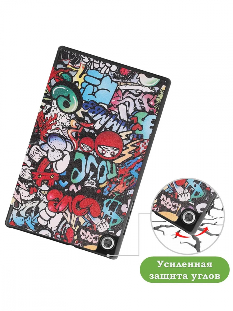 Чехол для Lenovo Tab M10 HD TB-X306F, Граффити