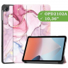 Чехол для OPPO Pad Air, Розовый мрамор