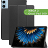 Чехол для Blackview MEGA 2, Oscal Pad 100, Teclast T60 Plus, DOOGEE T36 (черный)