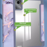 Чехол с прозрачной задней крышкой для Lenovo Xiaoxin Pad 2024, Lenovo Tab M11 (фиолет. мрамор), прозр. акрил