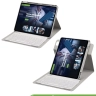 Чехол с клавиатурой для iPad Air 13 (2024) (светло-серый), поворотный