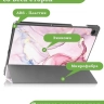 Чехол для Tab A11+ (А11 Plus+), Розовый мрамор