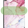 Чехол для Tab A11+ (А11 Plus+), Розовый мрамор
