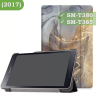 Чехол для Samsung Galaxy Tab A 8.0 (2017) T380, T385, Серый мрамор Чехол для Samsung Galaxy Tab A 8.0 (2017) T380, T385, Серый мрамор