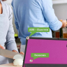 Чехол для Redmi Pad SE (фиолетовый)