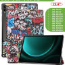 Чехол для Samsung Galaxy Tab S9 FE Plus, SM-X610, SM-X616B (Граффити)