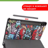 Чехол для Samsung Galaxy Tab S9 FE Plus, SM-X610, SM-X616B (Граффити)