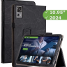 Чехол с узором на CHUWI HiPad 11 2024 (черный)