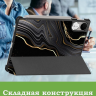 Чехол для Honor Pad V9 ROL-W00 (Черный мрамор)