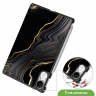 Чехол для Honor Pad V9 ROL-W00 (Черный мрамор)