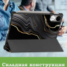 Чехол для Honor Pad V9 ROL-W00 (Черный мрамор)