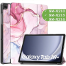 Чехол для Samsung Galaxy Tab A9 Plus, Розовый мрамор
