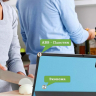 Чехол для Redmi Pad SE (голубой)