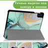 Чехол для Teclast M50 PRO, Зелёный мрамор