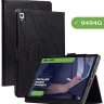 Чехол с узором на TCL Tab 9494G, TCL NXTPAPER 12 Pro (черный)