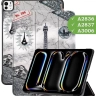Чехол для iPad Pro 11 (5th gen), 2024, Эйфелева башня в Париже