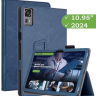 Чехол с узором на CHUWI HiPad 11 2024 (голубой)