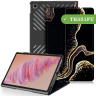 Чехол для Lenovo Tab Plus TB351FU (Черный мрамор)