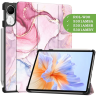 Чехол для Honor Pad V9 ROL-W00 (Розовый мрамор)