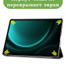 Чехол для Samsung Galaxy Tab S9 FE Plus, SM-X610, SM-X616B (Сонный кот)