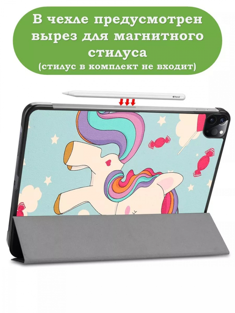 Чехол для iPad Pro 11 (5th gen), 2024, Волшебная лошадка