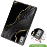 Чехол для Lenovo Tab M9 (Черный мрамор)