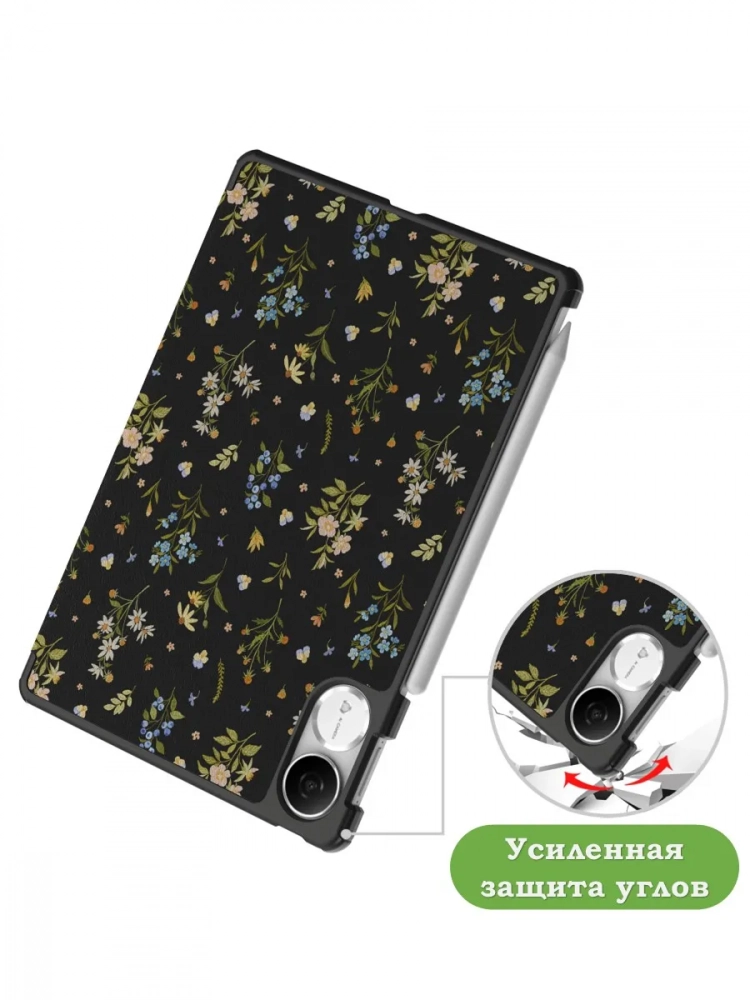 Чехол для Honor Pad V9 ROL-W00 (Цветочки) Чехол для Honor Pad V9 ROL-W00 (Цветочки)