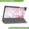 Чехол для Lenovo Tab M10 Plus, Tab M10 Plus FHD, X606, Розовый мрамор