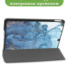 Чехол для iPad 10.2, Голубой мрамор
