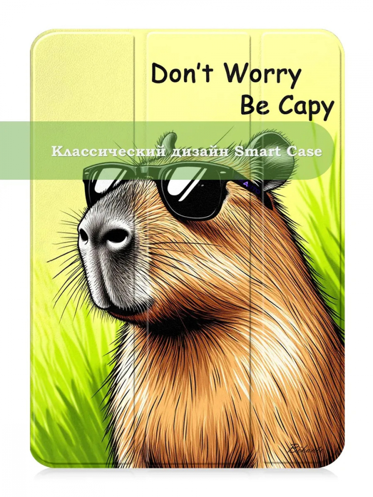 Чехол для iPad 10.9 2022 10th generation, Капибара