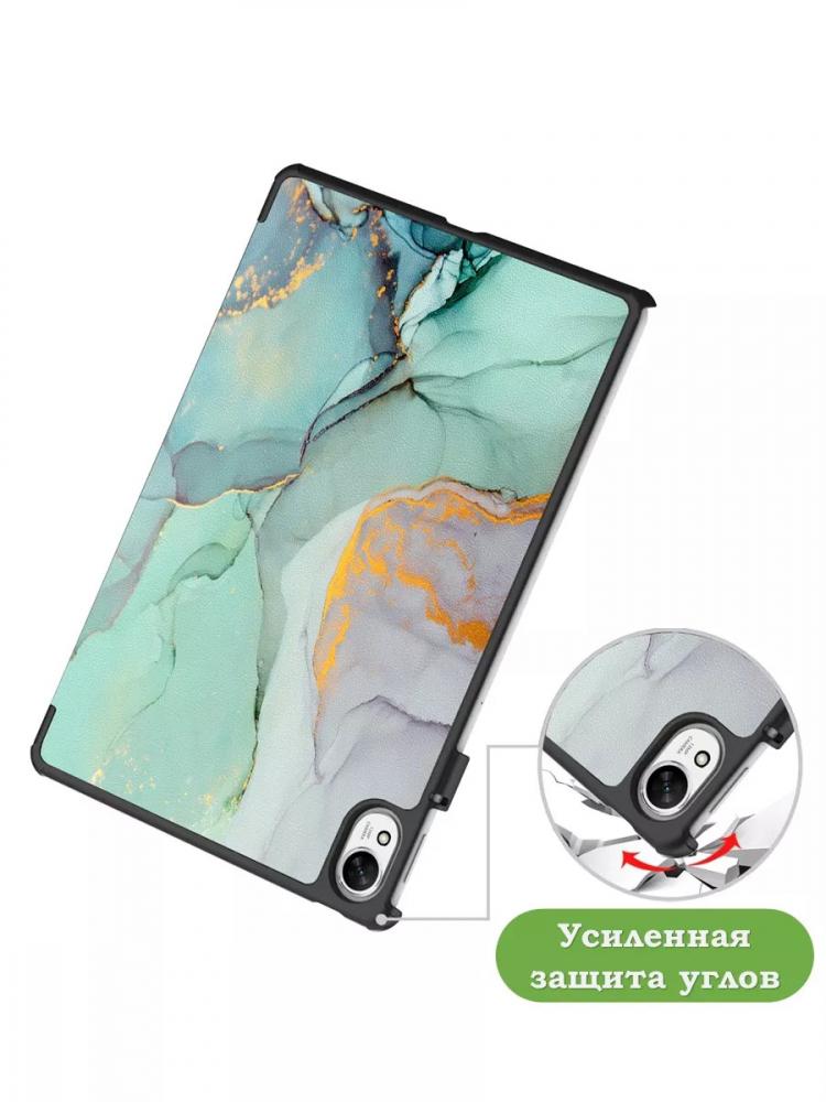 Чехол для Huawei MatePad 11.5"S (TGR-W09), Зеленый мрамор