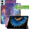 Чехол для Blackview MEGA 2, Oscal Pad 100, Teclast T60 Plus, DOOGEE T36 (Млечный Путь)