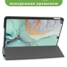 Чехол для iPad 10.2, Зеленый мрамор