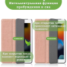 Чехол для iPad 5 2017, iPad 6 2018, 9,7 дюйма (розовое золото)