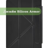 Чехол Silicon Armor для Samsung Galaxy Tab S10 Lite, S10 FE, S9, S9 FE (черный S.A)