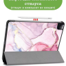 Чехол для iPad Pro 11 (5th gen), 2024, Розовый мрамор