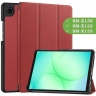 Чехол для Samsung Galaxy Tab A11, A9 (красно-коричневый)