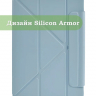 Чехол Silicon Armor для Samsung Galaxy Tab S10 Lite, S10 FE, S9, S9 FE (голубой S.A)