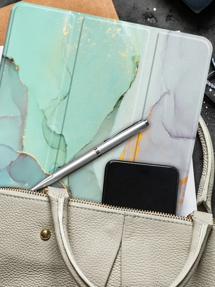 Чехол для Xiaomi Redmi Pad 10,61, Зеленый мрамор