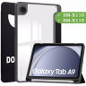 Чехол с прозрачной задней крышкой для Samsung Galaxy Tab A9 (Don't Touch), прозр. акрил
