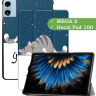Чехол для Blackview MEGA 2, Oscal Pad 100, Teclast T60 Plus, DOOGEE T36 (Сонный кот)