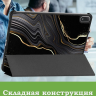 Чехол для OnePlus Pad 3, Oppo Pad 4 Pro (Черный мрамор)