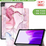 Чехол для A7 Lite/T220/T225 (Розовый мрамор)