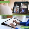 Чехол с прозрачной задней крышкой для iPad Pro 11 (5th gen), 2024 (черный), прозр. акрил