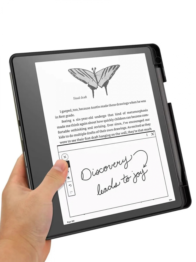 Чехол для Amazon Kindle Scribe (серый)