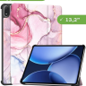 Чехол для OnePlus Pad 3, Oppo Pad 4 Pro (Розовый мрамор)