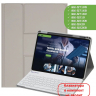 К/Ч для Samsung Galaxy Tab S9, S9 FE (светло-серый), поворотный, БЕЗ КЛАВИАТУРЫ