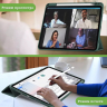 Чехол с прозрачной задней крышкой для iPad Pro 11 (5th gen), 2024 (т.зеленый), прозр. акрил