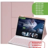 К/Ч для Samsung Galaxy Tab S9, S9 FE (розовый), поворотный, БЕЗ КЛАВИАТУРЫ